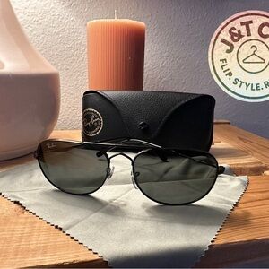 Ray-Ban Black Sunglasses with Case